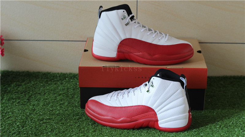 Authentic Air Jordan 12 Retro Cherry Red